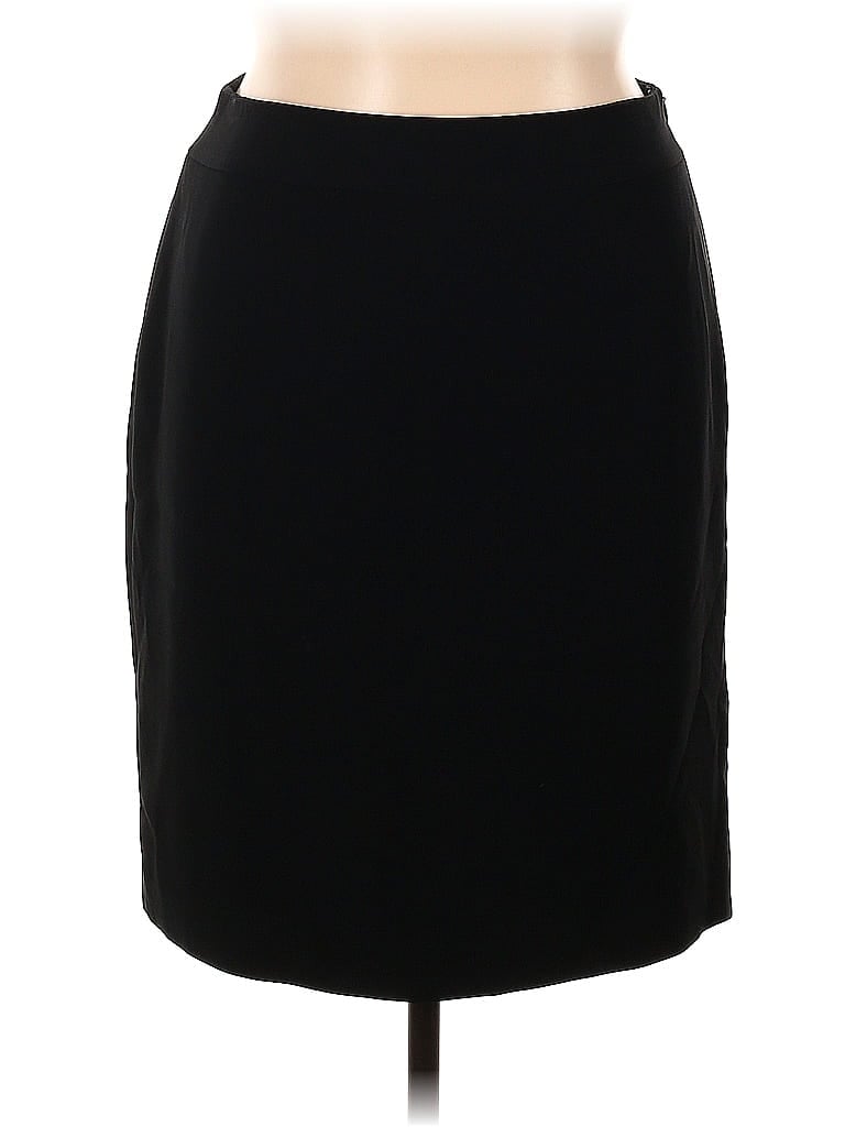 Pre-owned Ann Taylor Formal Skirt In Black