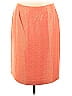 Unbranded Solid Chevron-herringbone Orange Casual Skirt Size 18 - photo 1