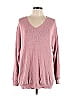Simply Couture Pink Pullover Sweater Size L - photo 1
