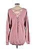 Simply Couture Pink Pullover Sweater Size L - photo 2