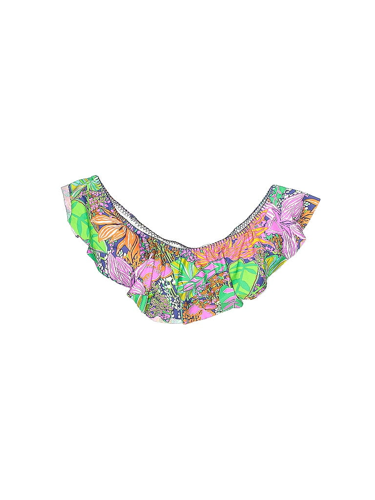 Trina Turk Womens Gemini One Shoulder Bikini Top Pink Size 6 main image 0