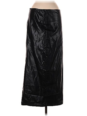 Edikted Faux Leather Skirt (view 1)
