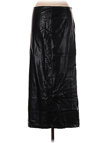 Edikted Faux Leather Skirt (view 2)