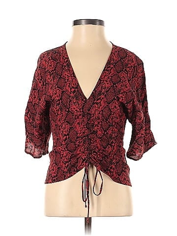 Blue Life 3/4 Sleeve Blouse (view 1)