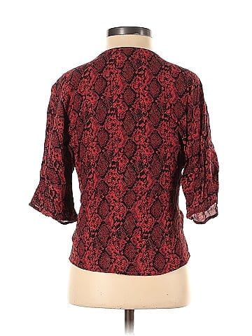 Blue Life 3/4 Sleeve Blouse (view 2)