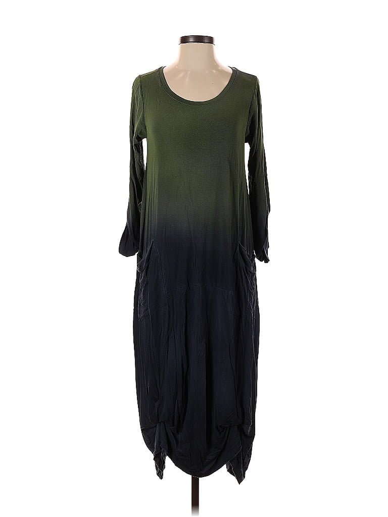 Pre-owned Assorted Brands Casual Dress In Green