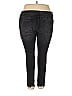 Terra & Sky Stripes Black Jeans Size 18 - photo 2