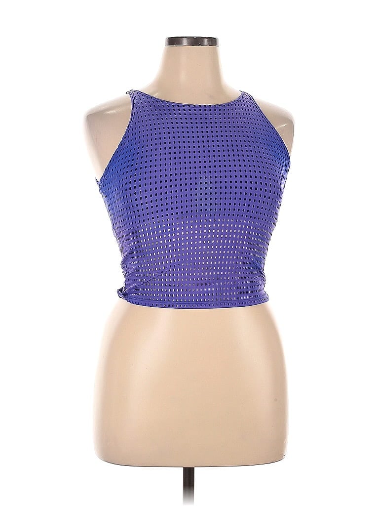Onzie Purple Sleeveless Top Size 1X - photo 1