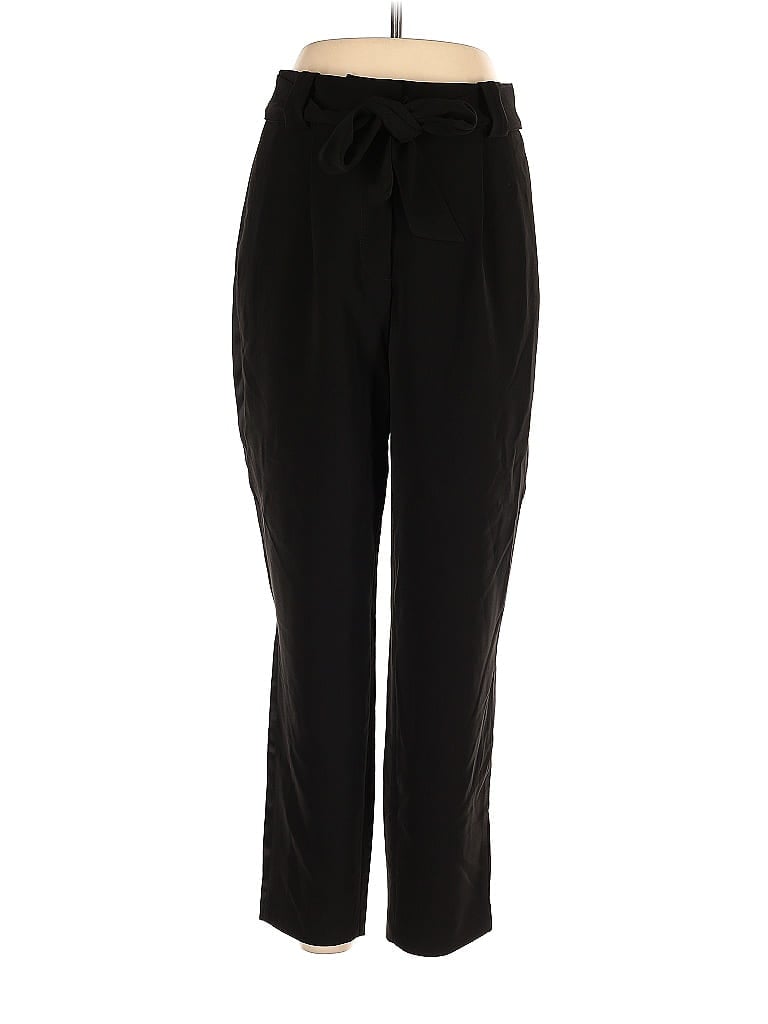 Pre-owned H&m Casual Pants In Black
