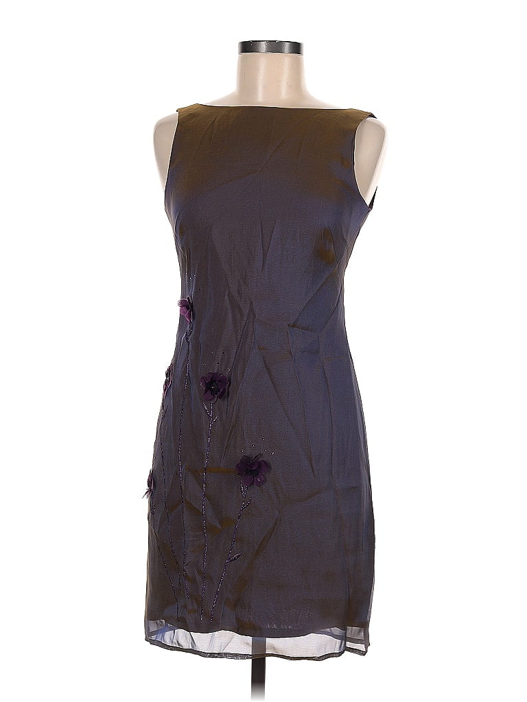 Robe Cocktail Laundry By Shelli Segal - Bretelles Spaghetti, Taille 8, Occasion Sexy