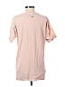 Macaron Pink Short Sleeve Henley Size S - photo 2