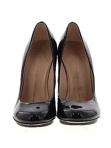 Giuseppe Zanotti Patent Leather Platform Round-Toe Heels (view 2)