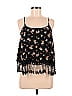Topia 100% Polyester Black Sleeveless Blouse Size M - photo 1