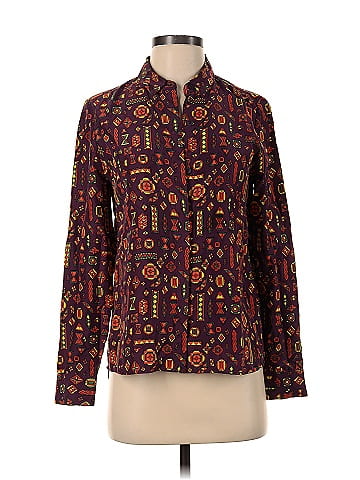 Kate Spade Saturday Long Sleeve Silk Top (view 1)
