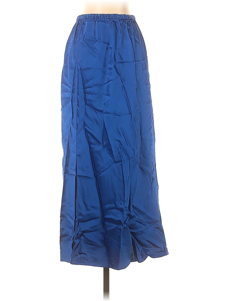 J.Crew Collection 100% Viscose Blue Formal Skirt Size XXS - photo 1