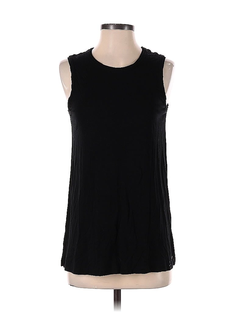 Pre-owned Tahari Sleeveless T-shirt In Black