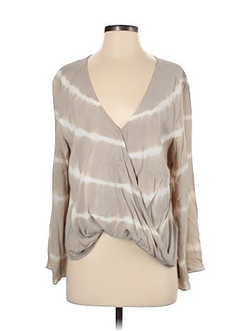 Blue Life Long Sleeve Blouse (view 1)