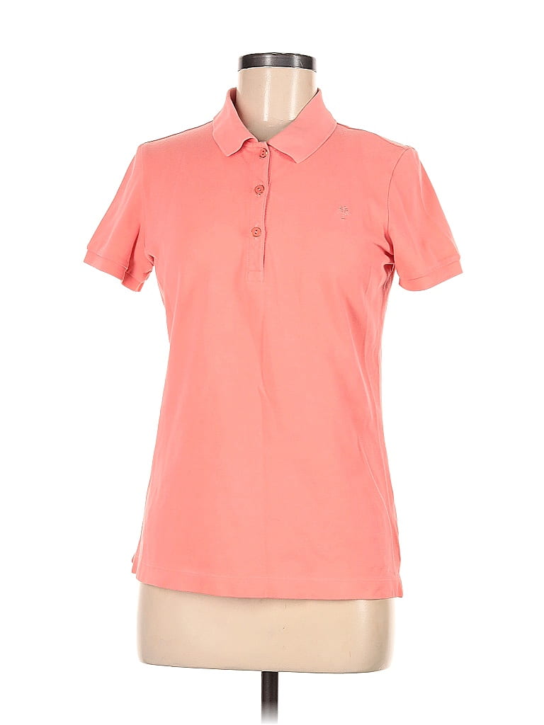 Lilly Pulitzer 100 Cotton Pink Short Sleeve Polo Size M 88 Off