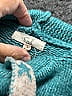 Easel 100% Polyester Stars Teal Pullover Sweater Size L - photo 3