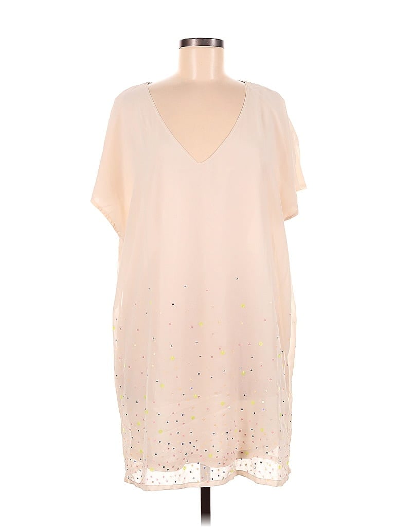 Pre-owned H&m Cocktail Dress In White