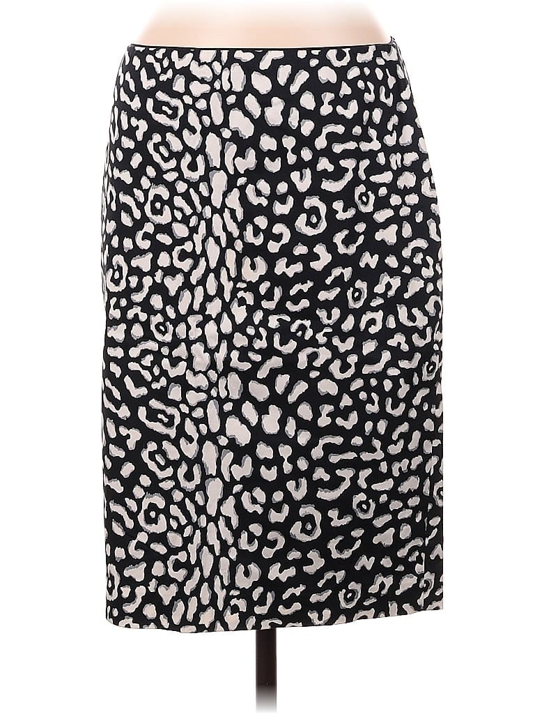 Pre-owned White House Black Market Casual Skirt In Black