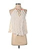 Ecote 100% Rayon Ivory Sleeveless Blouse Size S - photo 1