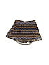 DV by Dolce Vita 100% Polyester Argyle Chevron-herringbone Graphic Blue Tan Denim Skirt Size S - photo 1