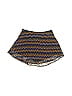 DV by Dolce Vita 100% Polyester Argyle Chevron-herringbone Graphic Blue Tan Denim Skirt Size S - photo 2