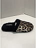 Dolce & Gabbana Animal Print Black Brown Cotton Terry Slippers Size 10 - photo 8