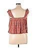 B.wear 100% Rayon Brown Sleeveless Blouse Size XL - photo 2