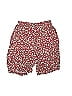 Southern Lady Paisley Floral Hearts Red Shorts Size 13 - 14 - photo 2