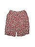 Southern Lady Paisley Floral Hearts Red Shorts Size 13 - 14 - photo 1