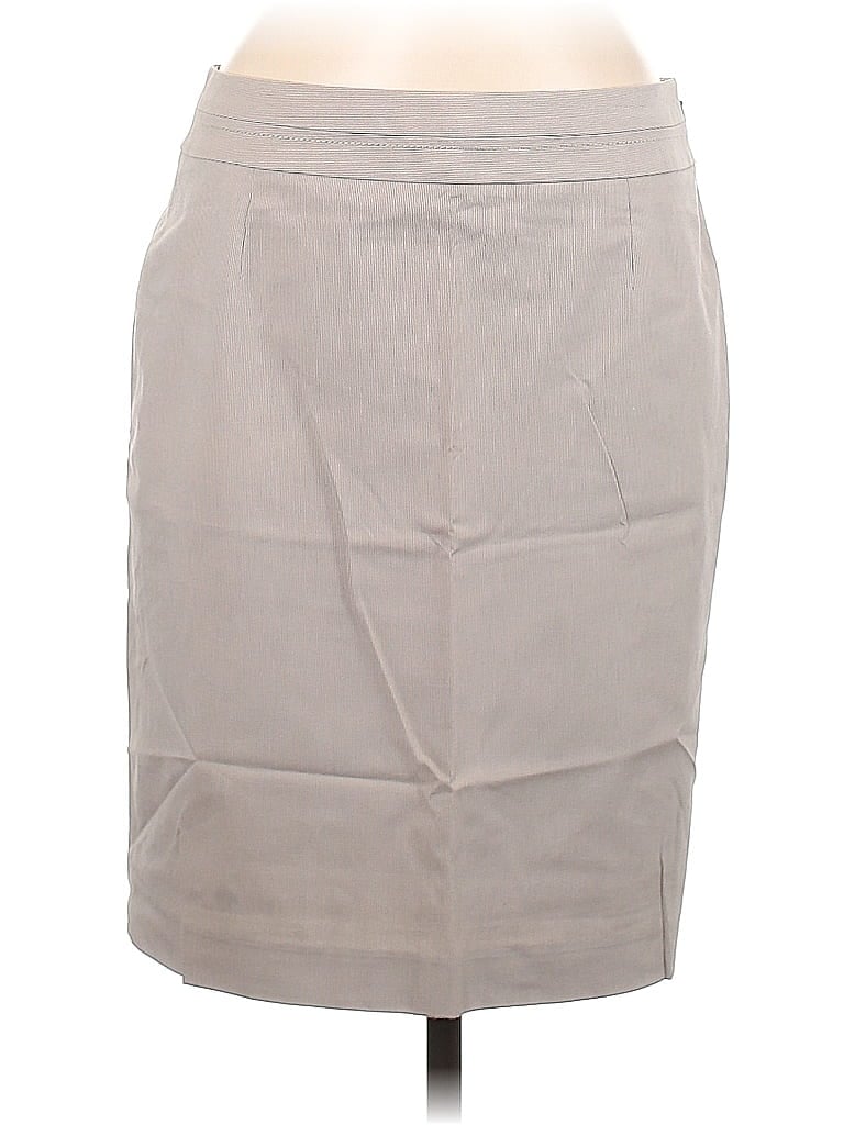 Pre-owned Halogen Formal Skirt In Brown