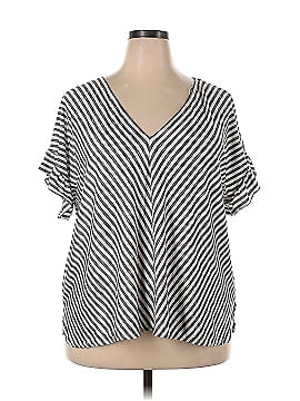 Max Studio Short Sleeve Blouse