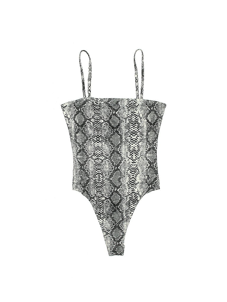 Pre-owned Unbranded Bodysuit In Silver