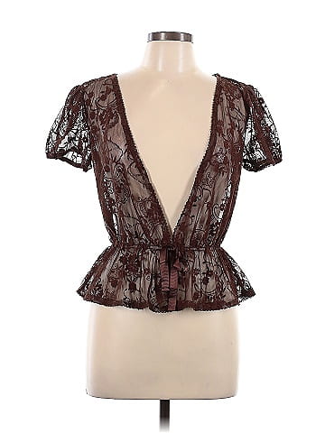 MNG Short Sleeve Blouse (view 1)