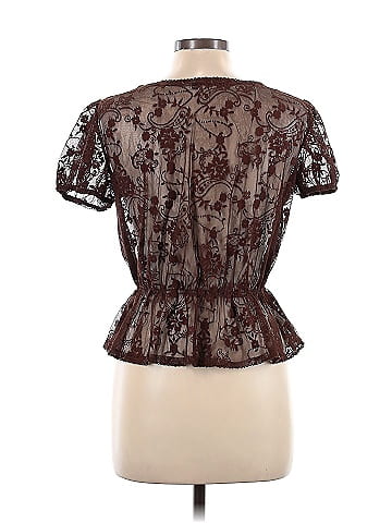 MNG Short Sleeve Blouse (view 2)