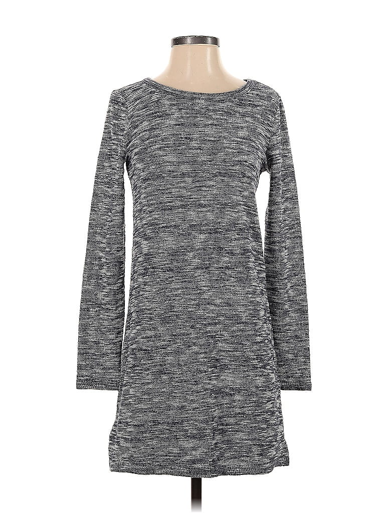 Pre-owned Lou & Grey For Loft Casual Dress In Gray