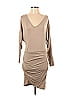 Kain Label Solid Tan Casual Dress Size P (petite) - photo 1