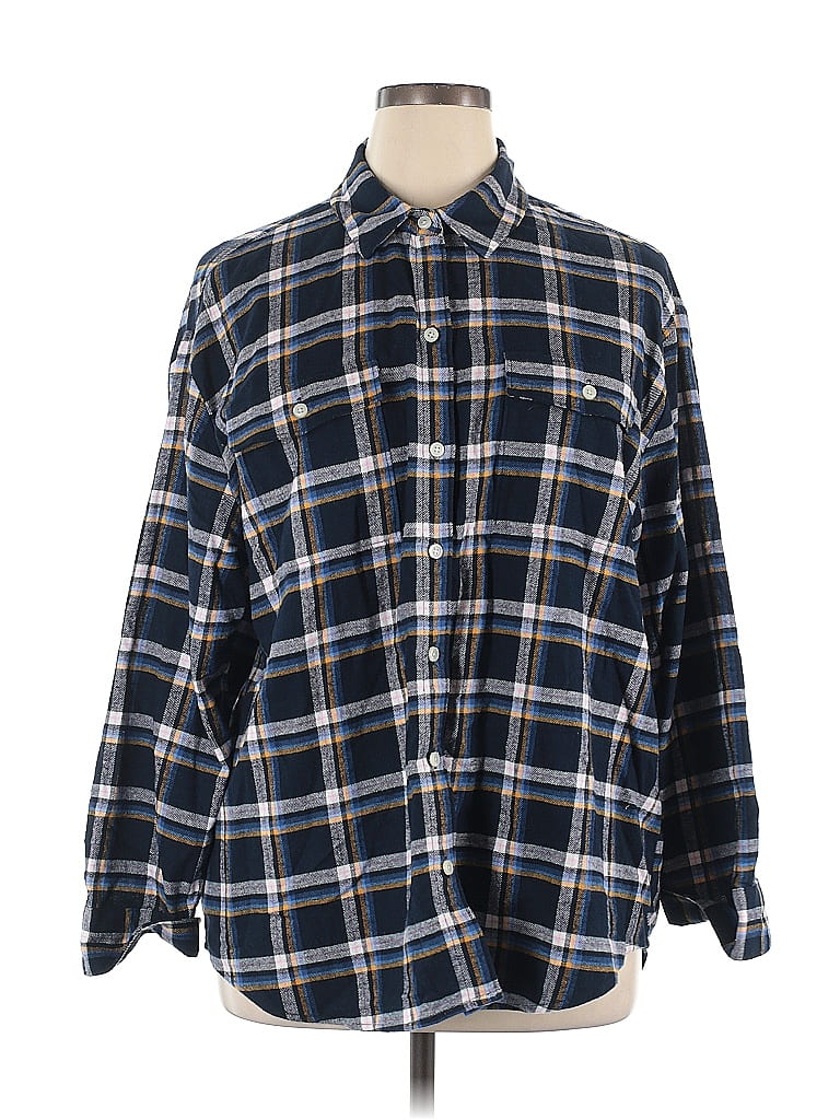 Chemise à Manches Longues Old Navy - Taille L - 100% Coton (occasion Très Bon état)