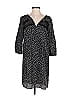 Ann Taylor 100% Polyester Polka Dots Black Casual Dress Size S - photo 1