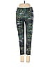 Terez Graphic Camo Green Active Pants Size S - photo 1