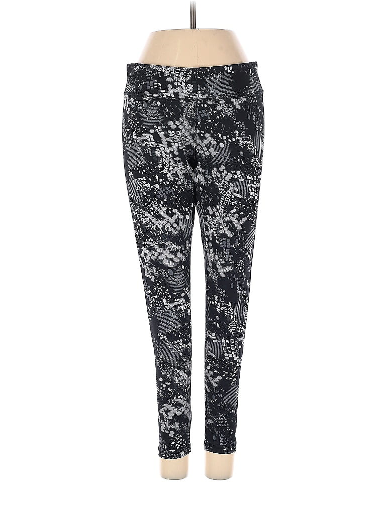 Everlast Paisley Stars Graphic Animal Print Silver Active Pants Size S - photo 1