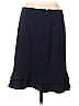 Anne Klein 100% Polyester Solid Blue Formal Skirt Size 10 (petite) - photo 2