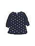 Baby Gap 100% Cotton Polka Dots Blue Pullover Sweater Size 6-12 mo - photo 1