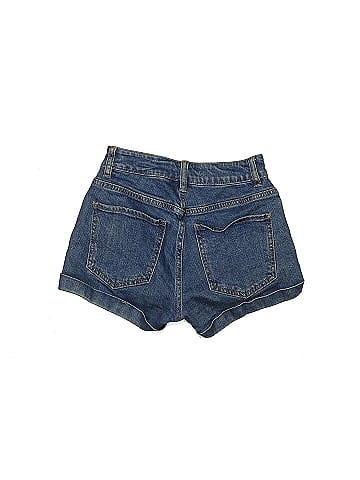 PacSun Blue Denim Shorts Size 22 63 off ThredUp