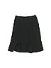 Unbranded Solid Black Casual Skirt Size M - photo 2