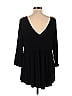 Torrid Black 3/4 Sleeve T-Shirt Size 1X - photo 2