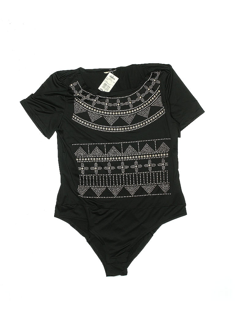 CARMiN Black Bodysuit Size 2X - photo 1