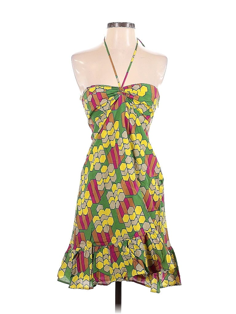 Pre-owned T-bags Los Angeles Cocktail Dress In Green